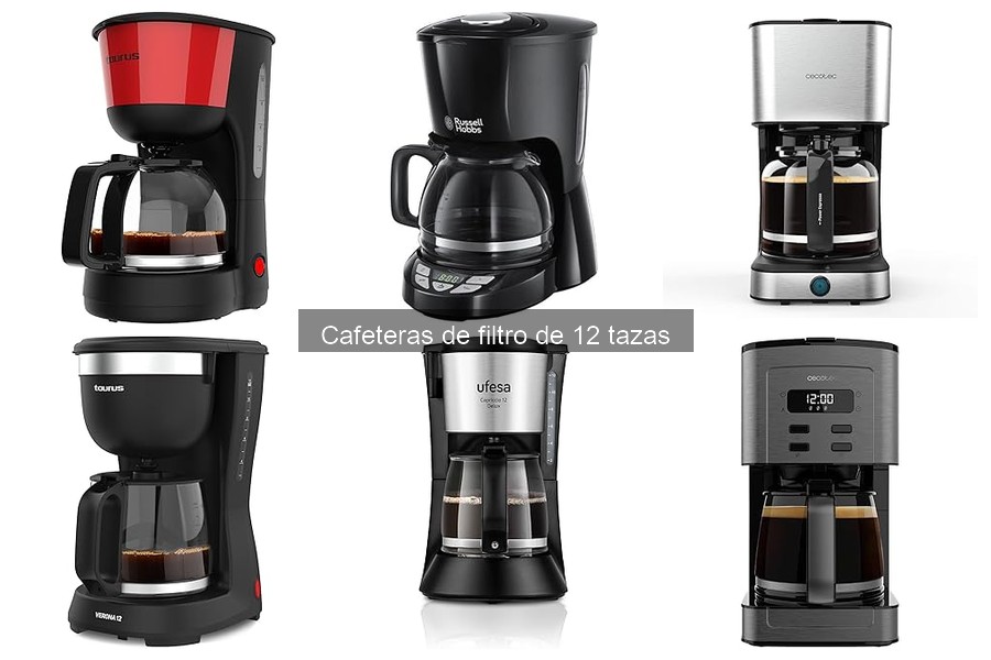 Soluciona Problemas Comunes en Cafeteras de Filtro de 12 Tazas