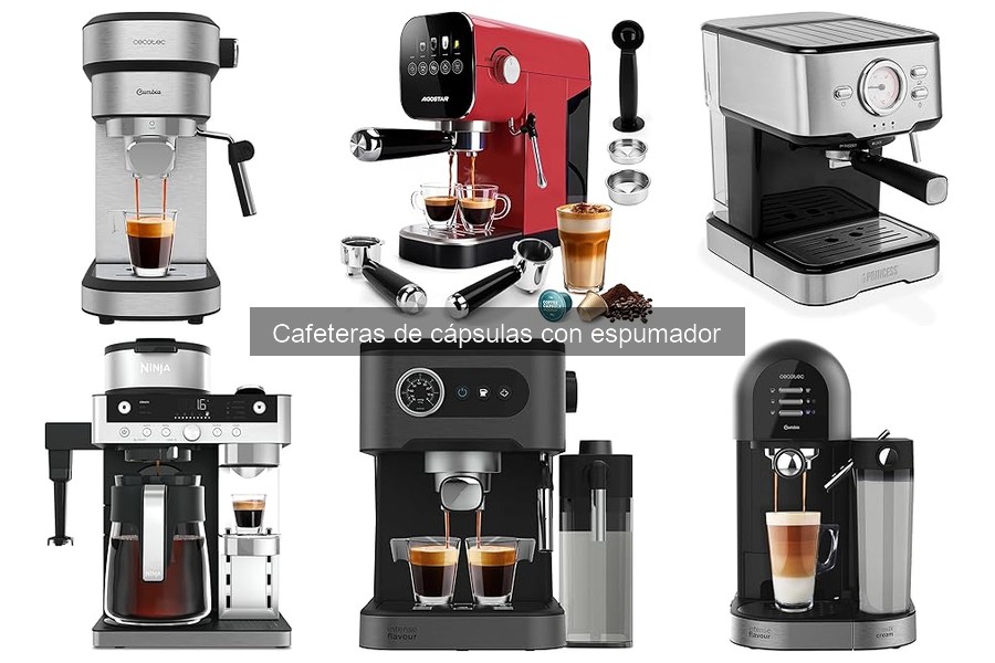 Soluciones para café frío en cafeteras de cápsulas con espumador