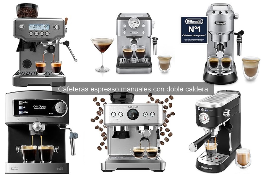 ¿Son Adecuadas las Cafeteras Espresso Manuales con Doble Caldera?