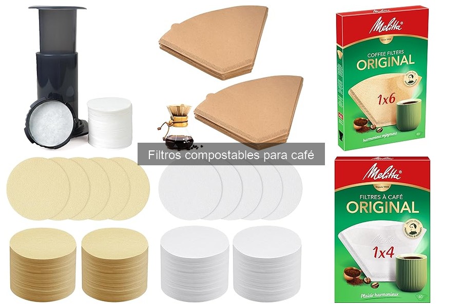 ¿Son biodegradables los filtros compostables para café?