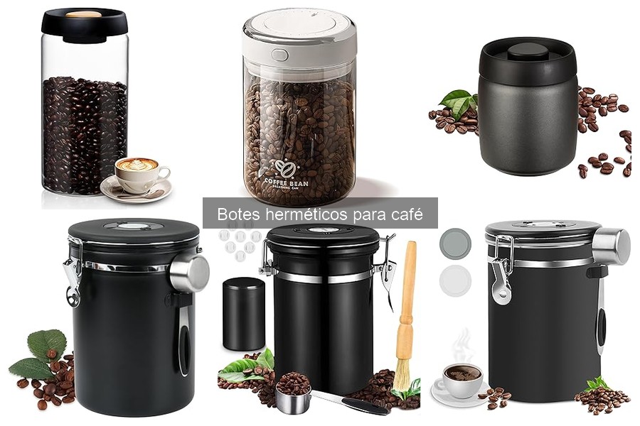 ¿Son efectivos los botes herméticos para preservar el café?