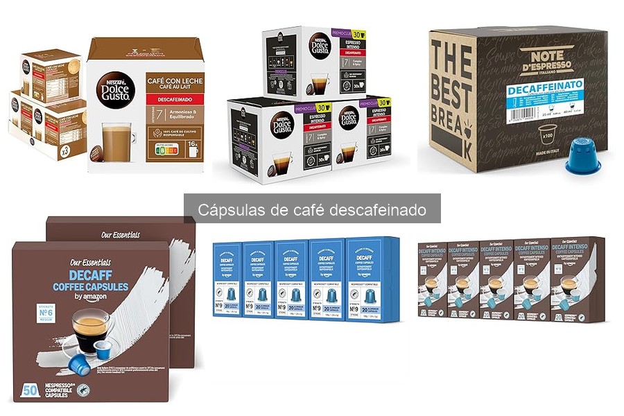 ¿Son saludables las cápsulas de café descafeinado?