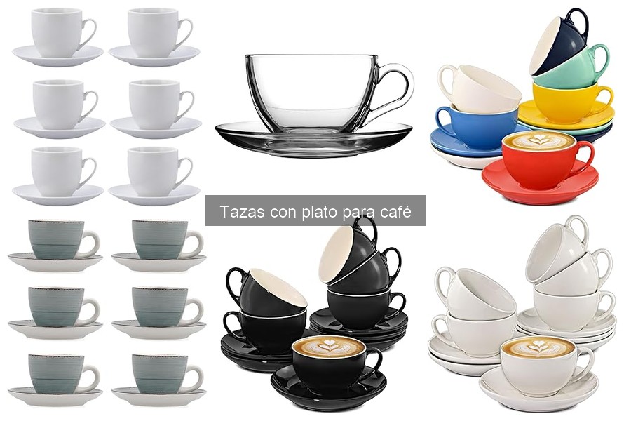Tazas con plato: ¿Son funcionales o solo decorativas?