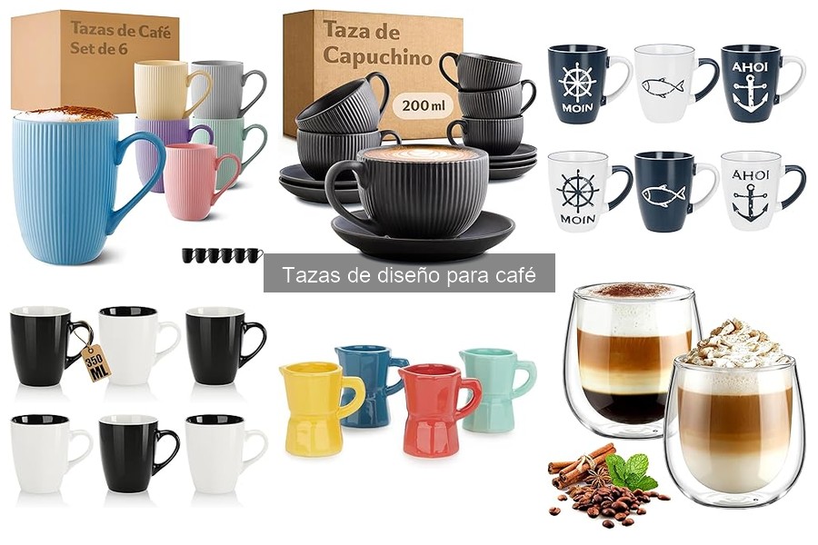 Tazas de diseño inspiradas en artistas para disfrutar café