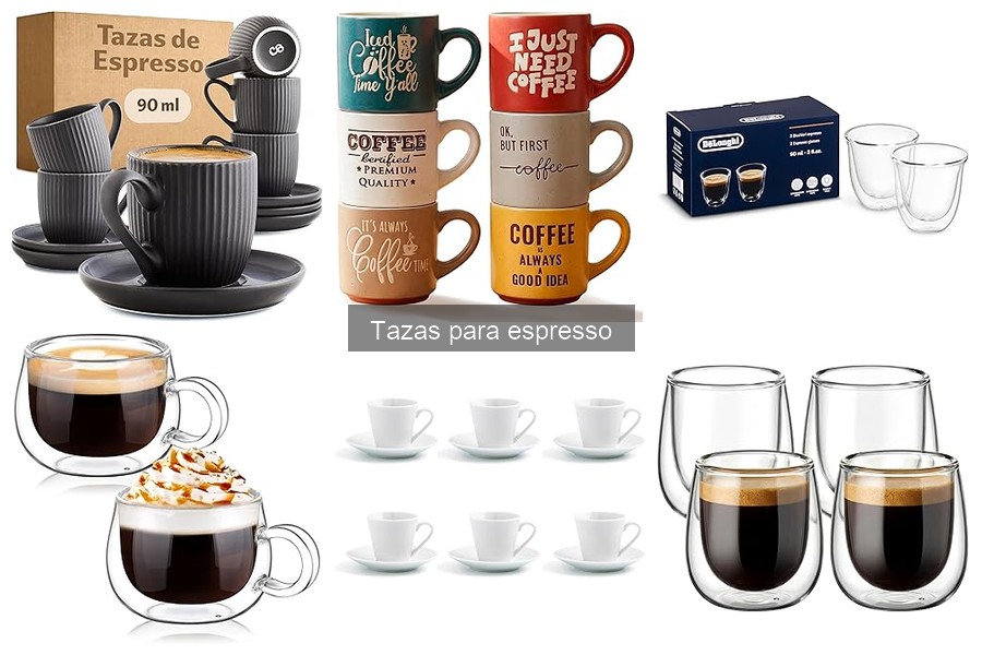 Tazas de espresso personalizables: diseño y materiales