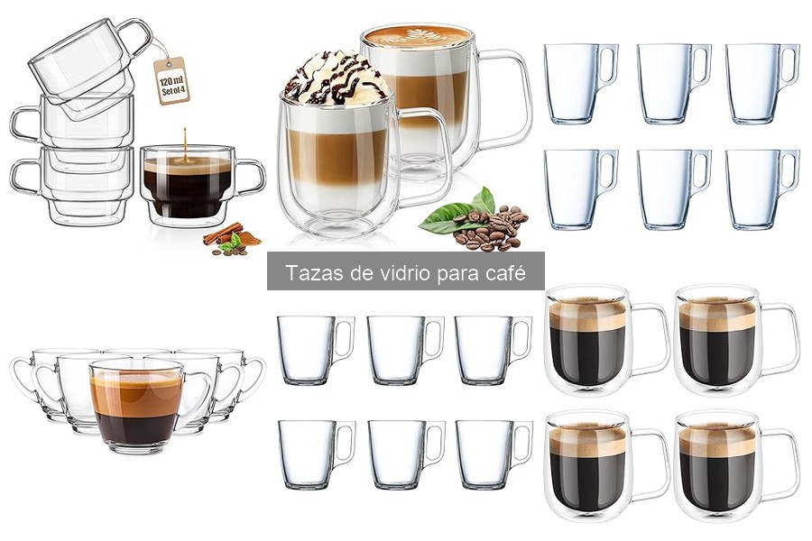 Tazas de vidrio personalizadas para café: diferencias y costos