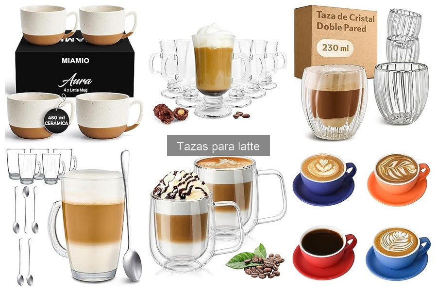 Tazas para latte a buen precio: dónde comprar online