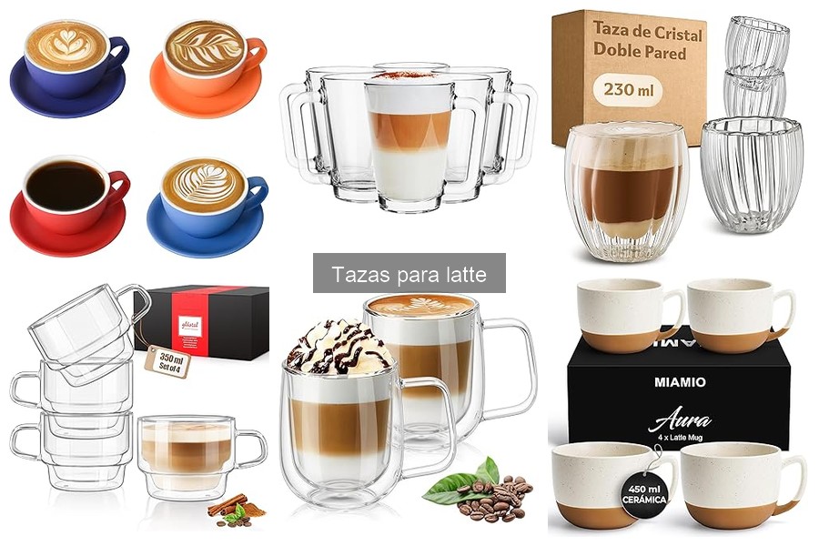 Tazas para latte ergonómicas: Guía para elegir la mejor opción