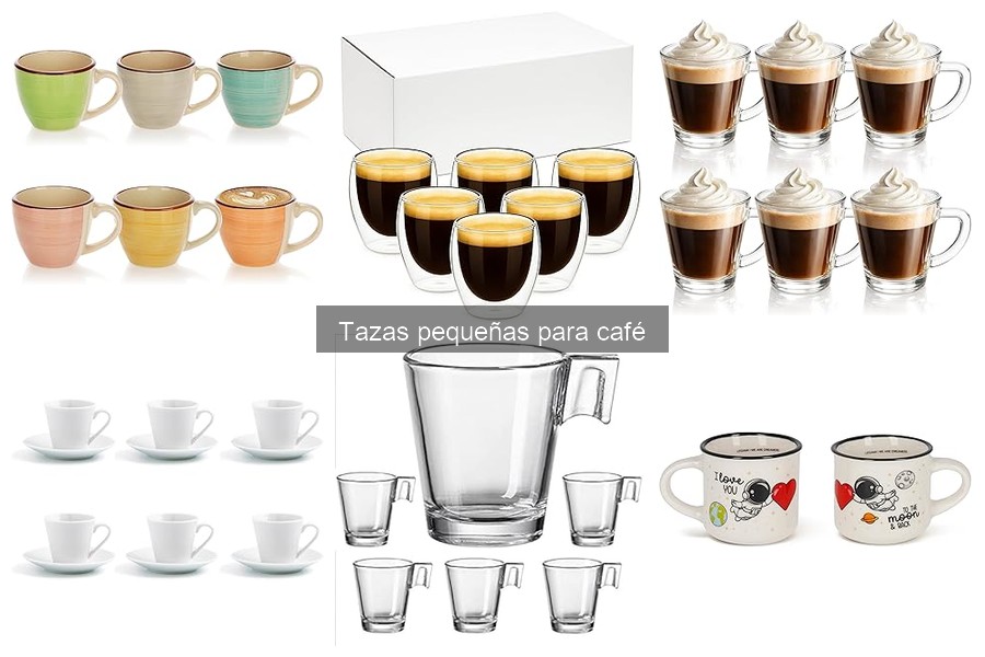 Tazas pequeñas para café: ideales para tus eventos