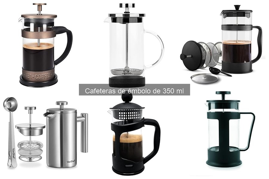Tiempo de Infusión Ideal para Cafeteras de Émbolo 350 ml