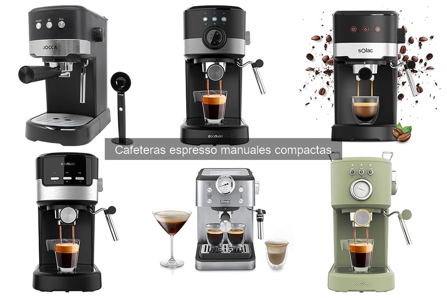 Tipos de café que puedes hacer con una cafetera espresso compacta