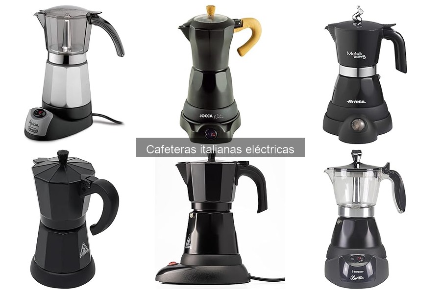 Tipos de cafeteras italianas eléctricas: modelos y ventajas
