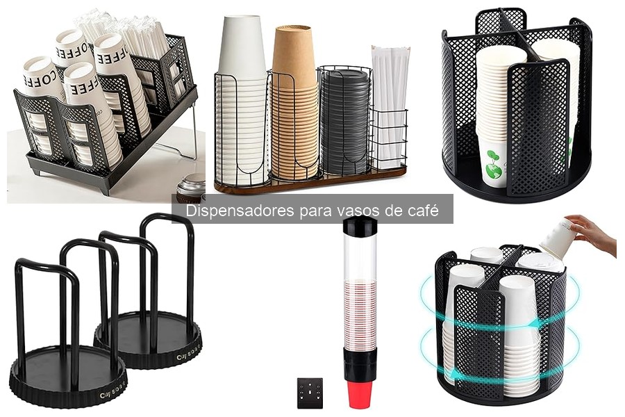Tipos de dispensadores para vasos de café: guía completa