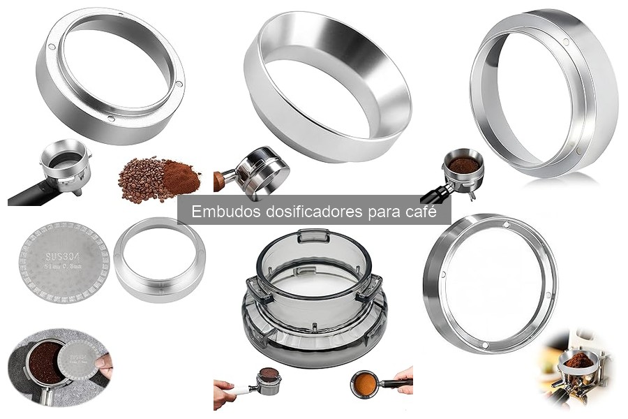Tipos de embudos dosificadores para café: guía completa