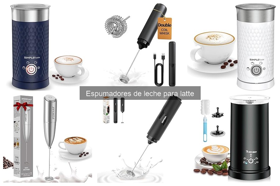 Tipos de Espumadores de Leche: Manuales, Eléctricos y Más