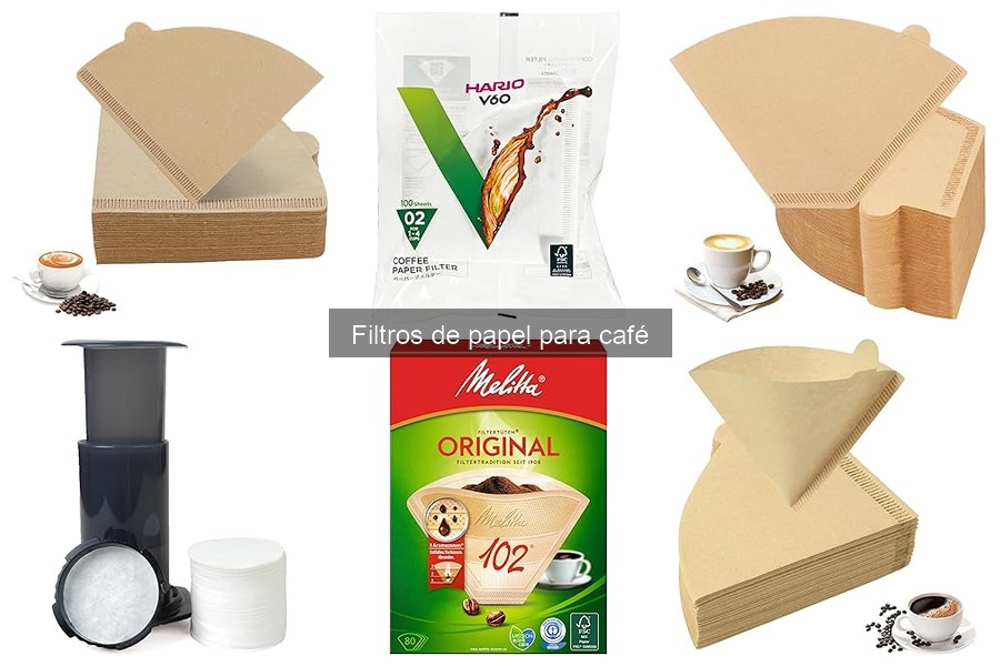 Tipos de filtros de papel para café: variedad y características