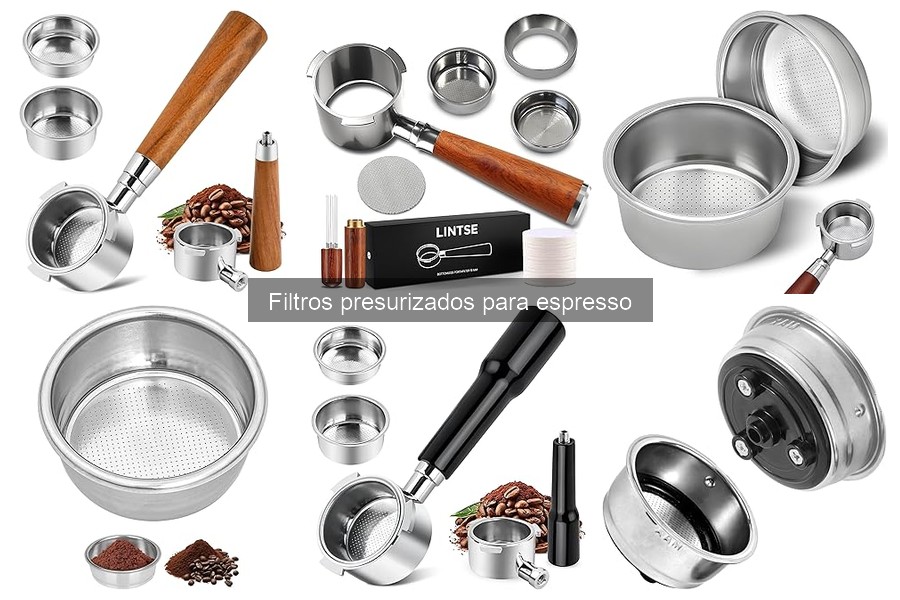 Tipos de filtros presurizados para espresso y sus diferencias