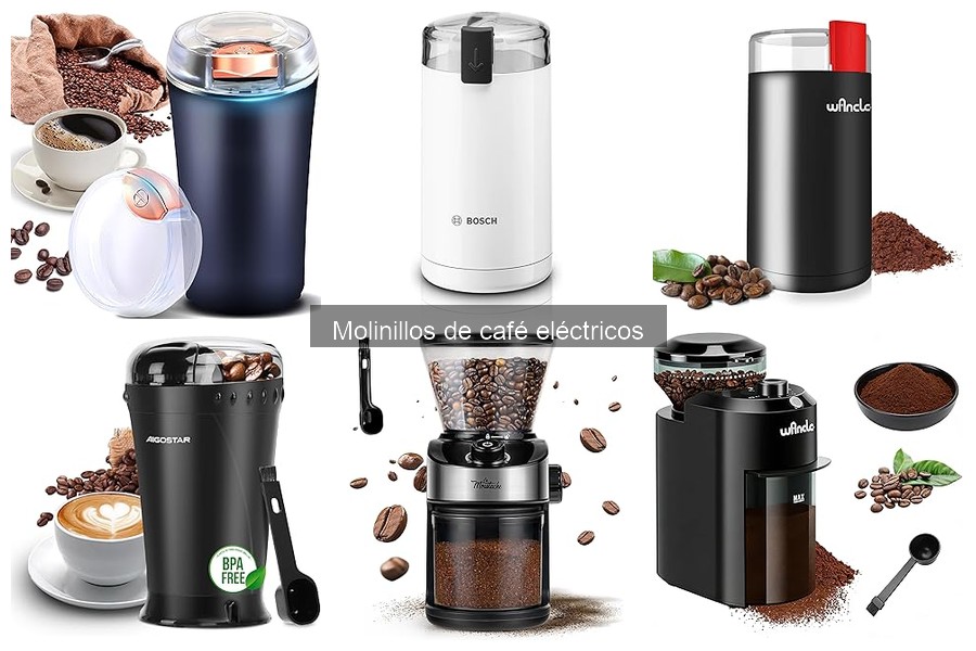 Tipos de molinillos de café eléctricos: guía completa