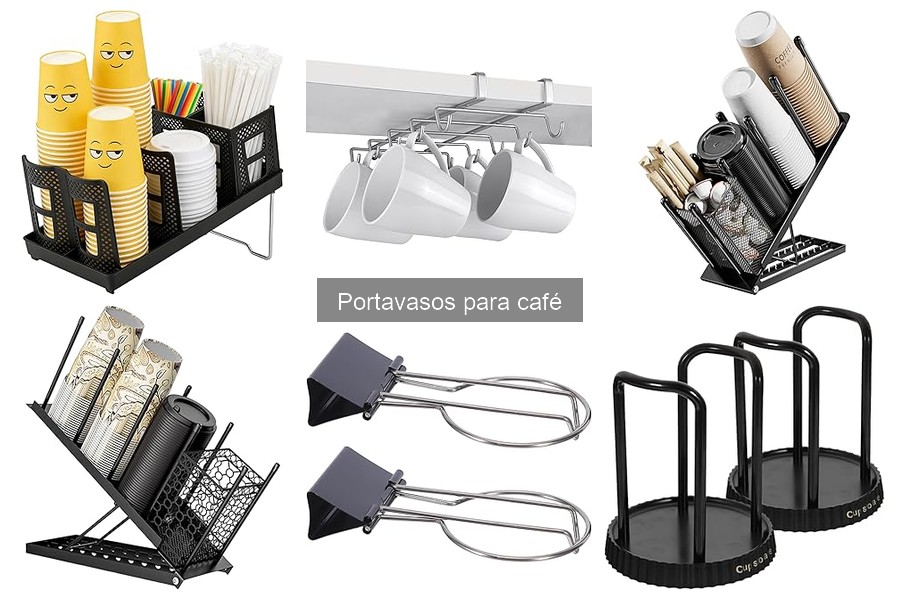 Tipos de portavasos para café: características y usos
