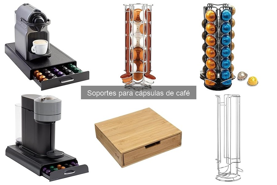 Tipos de soportes para cápsulas de café: Guía completa