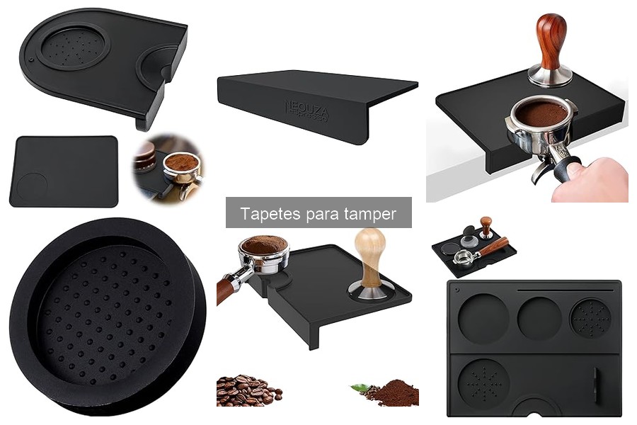 Tipos de tapetes para tamper: materiales y formas