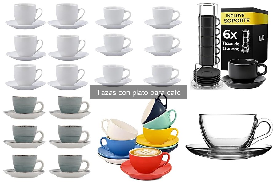 Tipos de Tazas con Plato para Café: Guía Completa