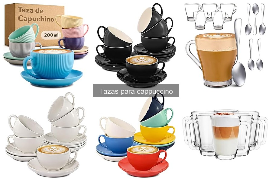 Tipos de Tazas para Cappuccino: Guía Completa y Variedades