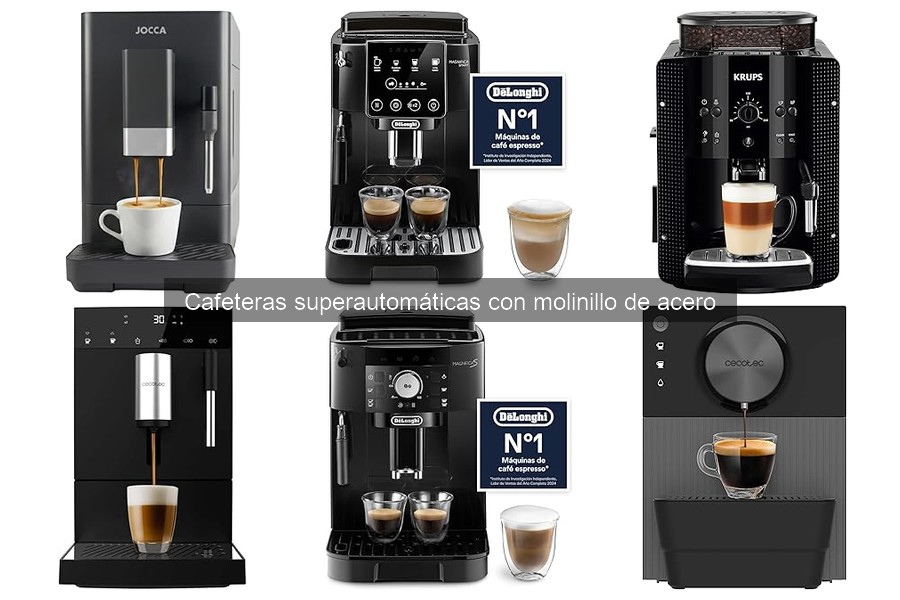 Todo sobre cafeteras superautomáticas con molinillo de acero