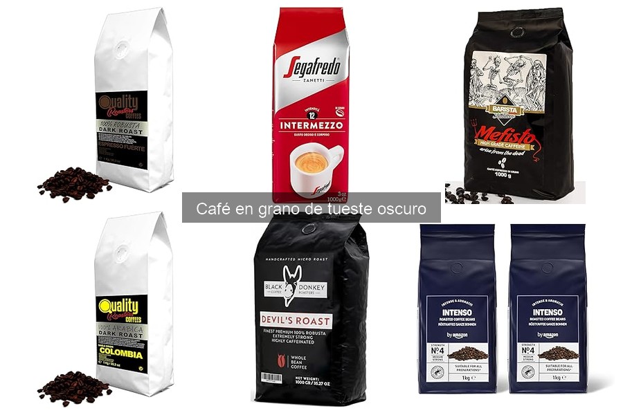 Todo sobre el café en grano de tueste oscuro