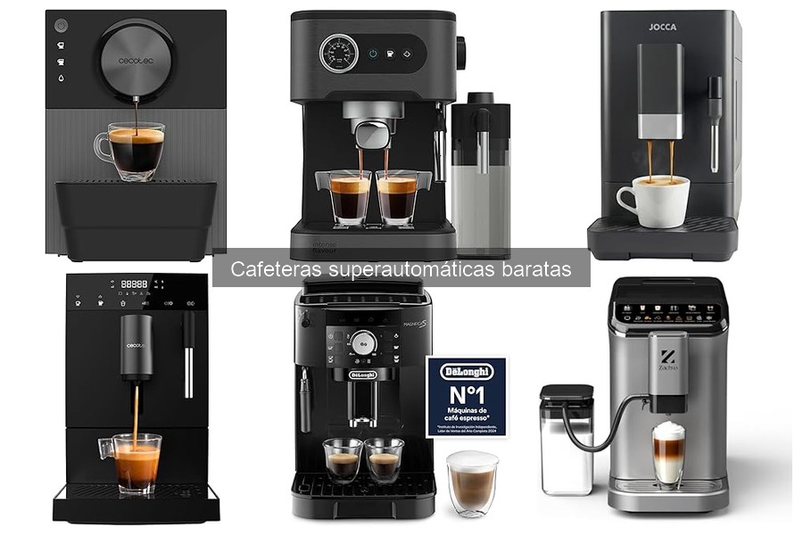 ¿Vale la pena comprar cafeteras superautomáticas baratas?
