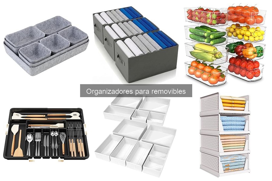 ¿Vale la pena comprar organizadores para removibles?