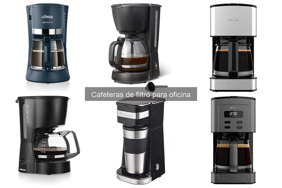 Ventajas de las cafeteras de filtro en la oficina