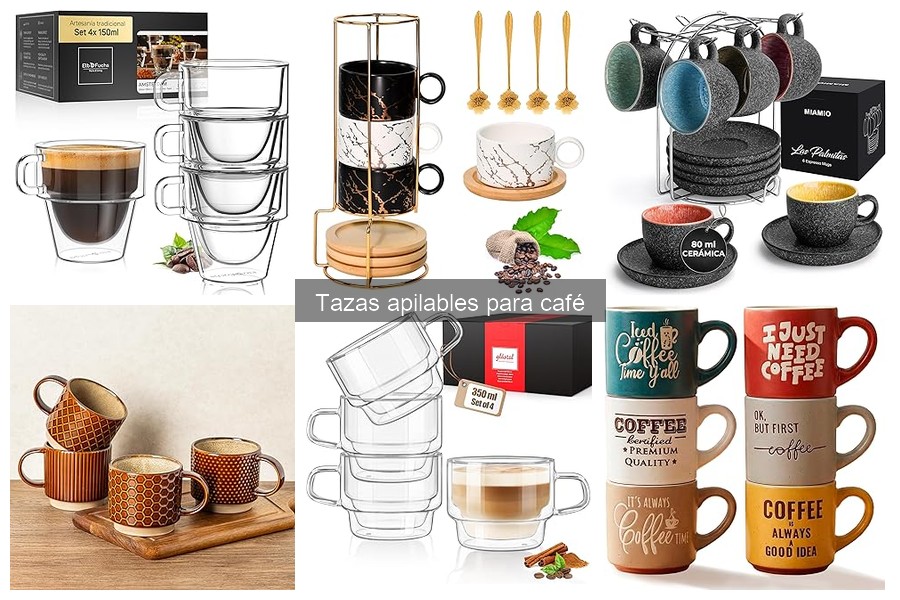 Ventajas de las tazas apilables para café en el trabajo