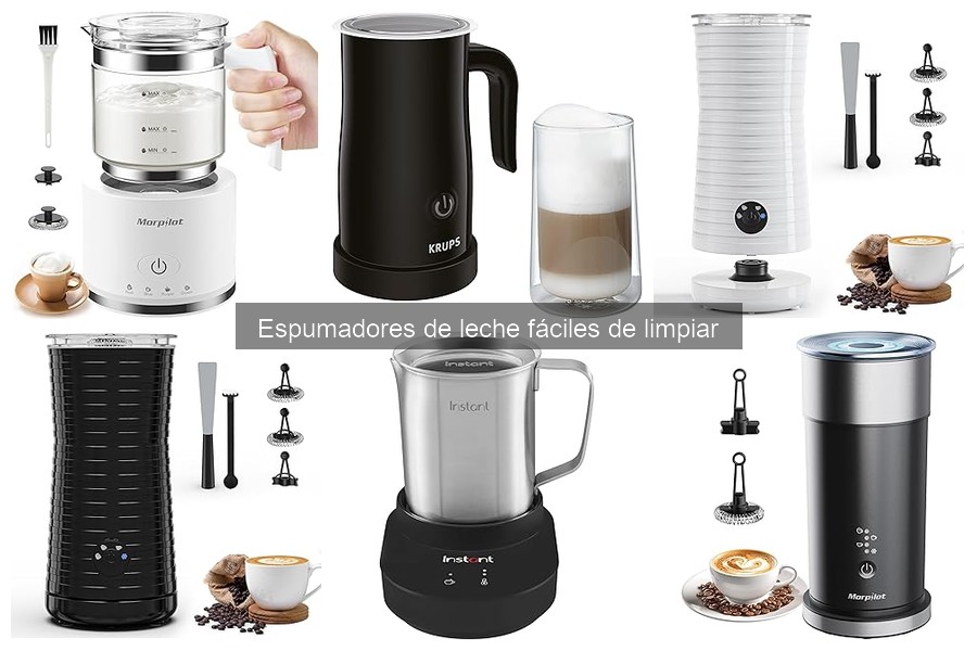 Ventajas de un Espumador de Leche Fácil de Limpiar