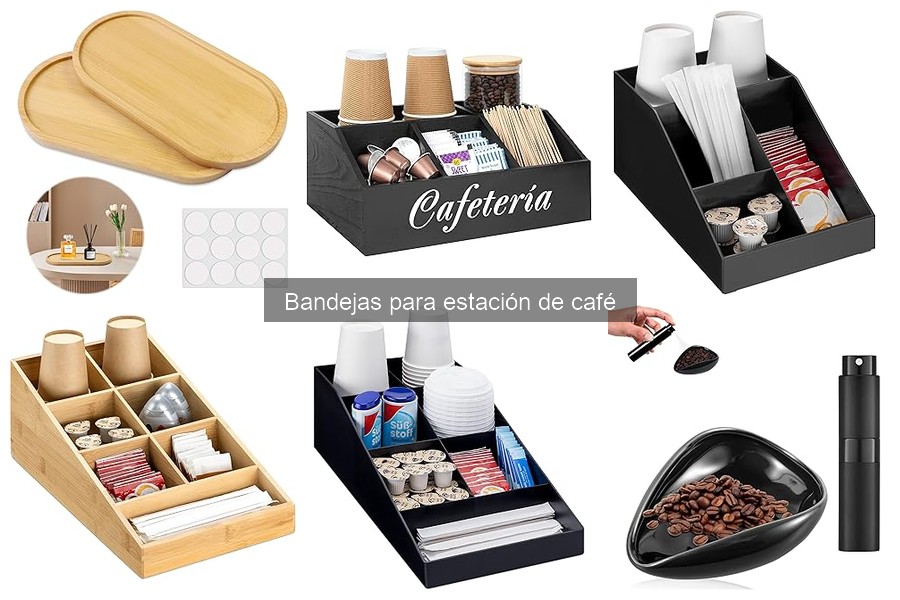 Ventajas de usar bandejas para café en casa
