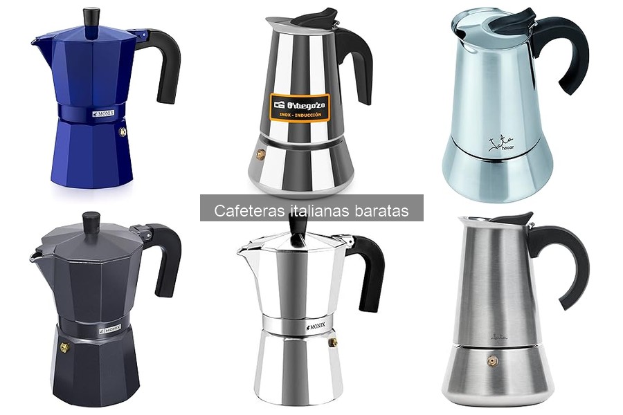 Ventajas de usar cafeteras italianas baratas para tu café