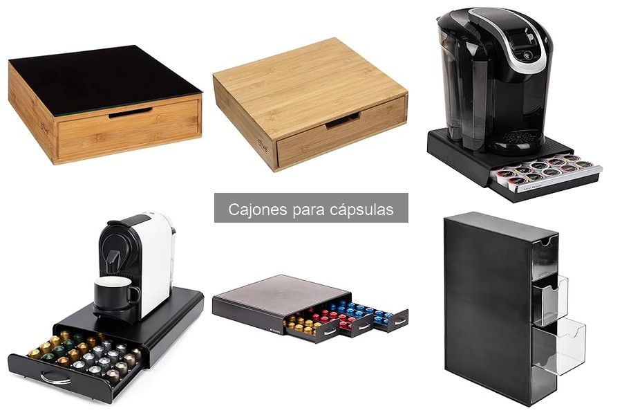 Ventajas de usar cajones para cápsulas de café en casa