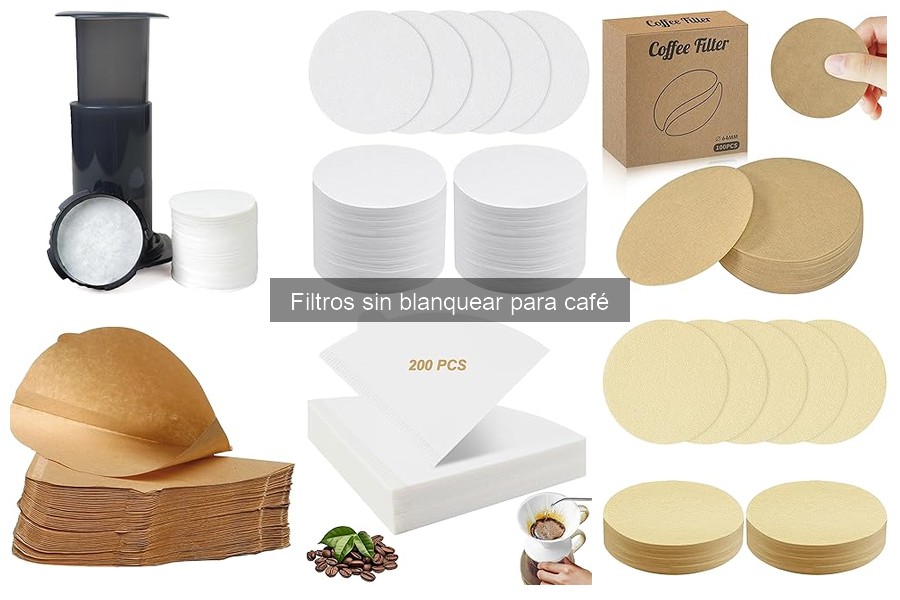 Ventajas de usar filtros sin blanquear para tu café