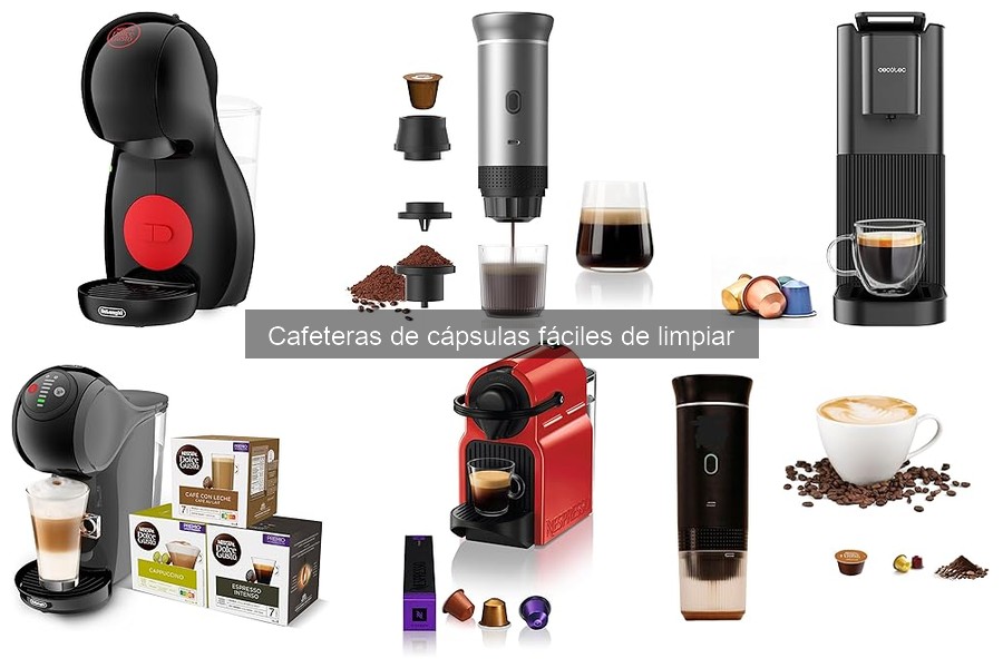Ventajas y desventajas de cafeteras de cápsulas fáciles de limpiar
