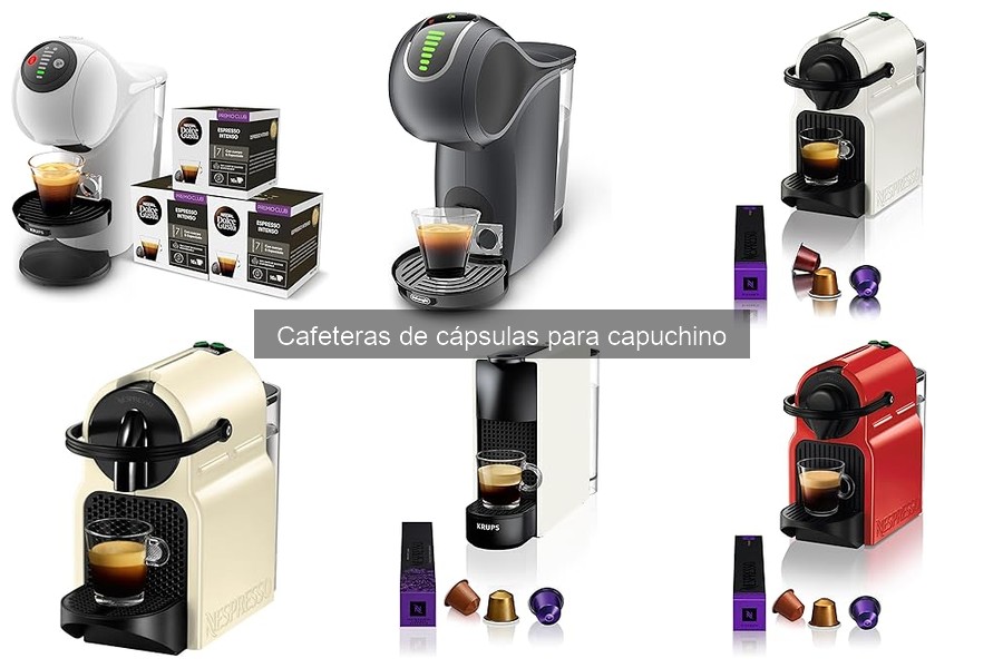 Ventajas y desventajas de cafeteras de cápsulas para capuchino