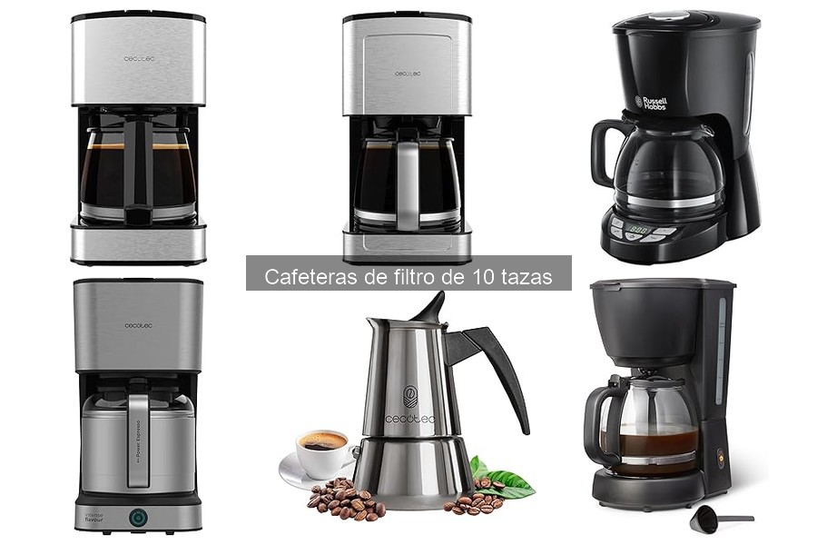 Ventajas y Desventajas de Cafeteras de Filtro de 10 Tazas