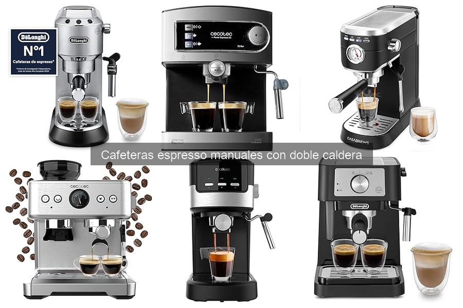 Ventajas y desventajas de cafeteras espresso manuales de doble caldera