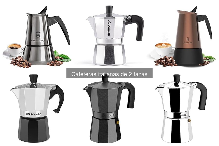 Ventajas y desventajas de cafeteras italianas de 2 tazas