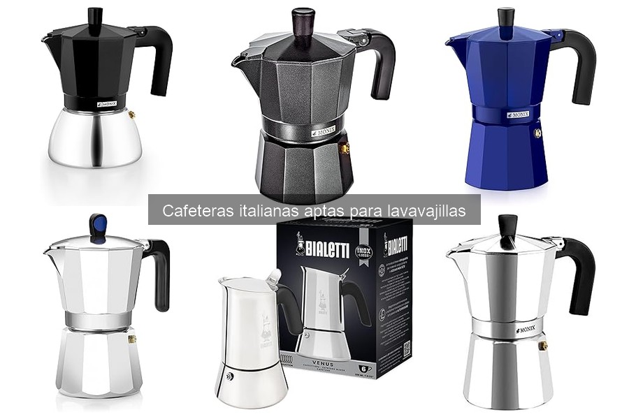 Ventajas y desventajas de cafeteras italianas lavavajillas