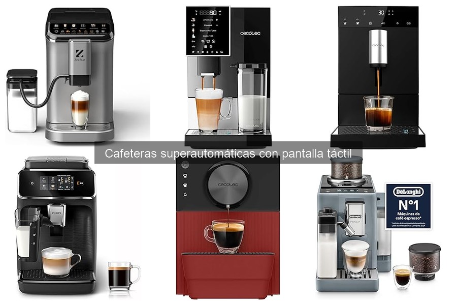Ventajas y desventajas de cafeteras superautomáticas con pantalla táctil