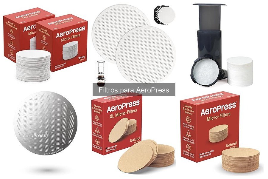 Ventajas y desventajas de filtros de papel para AeroPress