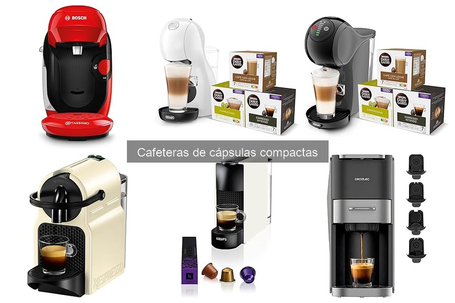 Ventajas y desventajas de las cafeteras de cápsulas compactas