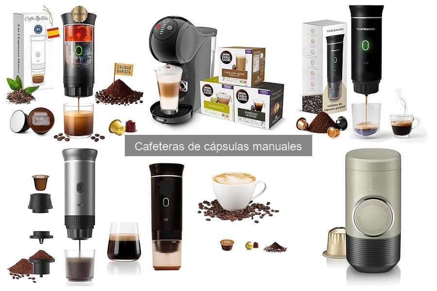 Ventajas y desventajas de las cafeteras de cápsulas manuales