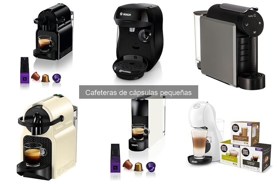 Ventajas y desventajas de las cafeteras de cápsulas pequeñas