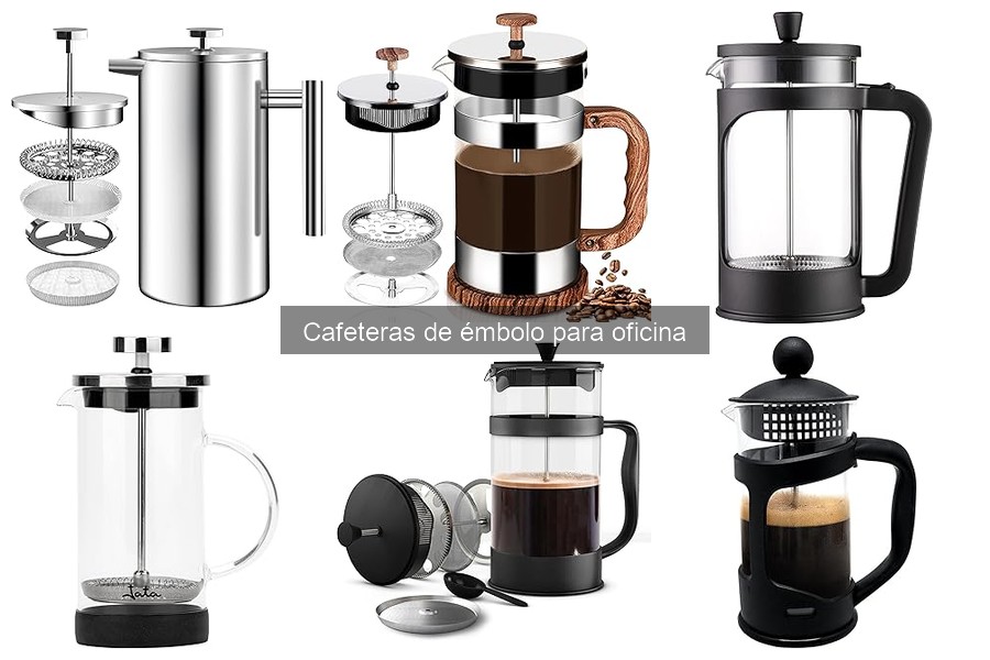Ventajas y desventajas de las cafeteras de émbolo en la oficina